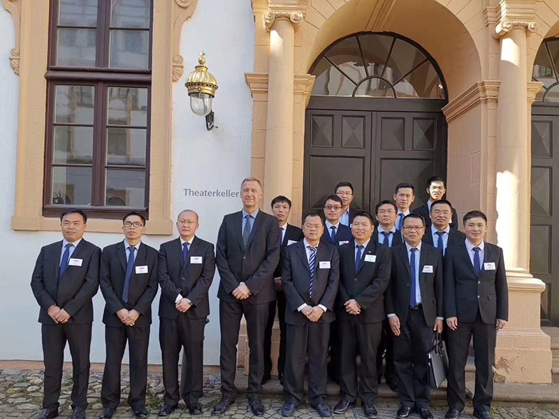 guilin hongcheng Els representants de l'equip d'R + D de HCM es troben a Alemanya